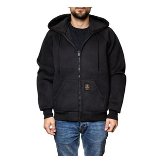 RefrigiWear Frankie Fleece - Sweatshirts & Hoodies - Hombre - Negro - XS