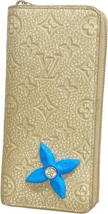 Louis Vuitton Gray Long Wallet (Bi-Fold) (Pre-Owned)