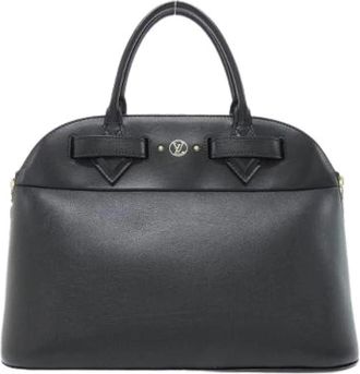 Louis Vuitton Pre-owned Alma Calf Handbag - Dames - Vintage Handtas - Zwart - ONE Size - Vintage