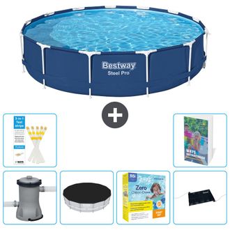 Bestway Piscina Bestway Steel Pro Redonda - 396x84 Cm - 7-piezas S234