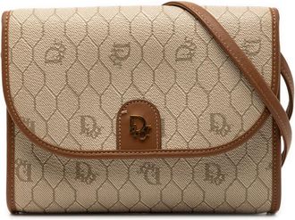 Dior Pre-owned Dior Honeycomb Coated Canvas Crossbody Ladies I0D4F1JFFZZKNJW7