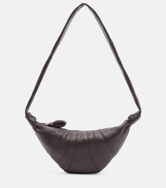 Christophe Lemaire Croissant Large leather bag