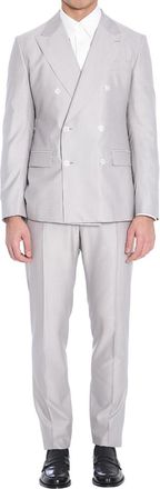 Dolce & Gabbana Grey Double Breasted Suit