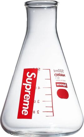 SUPREME SU525 Hario Erlenmeyer Flask vase - White