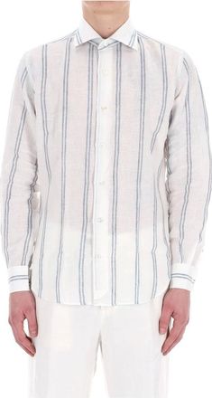 Eleventy Hombre, Camisas, Blanco, Talla: 3XL