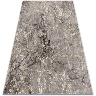 RugsX Rugsx - Alfombra Lavable Miro 52003.801 M&aacute;rmol Antideslizante - Gris Grey 120x170 Cm