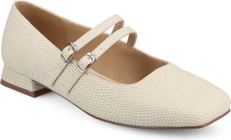 Journee Collection Women & apos;s Gredah Medium and Wide Width Mary Jane Dress Flats