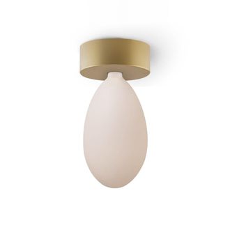 Daylight Italia L&aacute;mpara con roset&oacute;n dorado