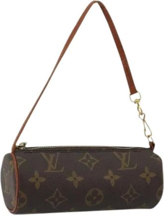 Louis Vuitton Pre-owned Mini Bags, female, Brown, Size: ONE SIZE Pre-owned Monogram Canvas Pouch
