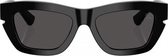 Burberry Dark Grey Cat Eye Ladies Sunglasses BE4454F 300187 51