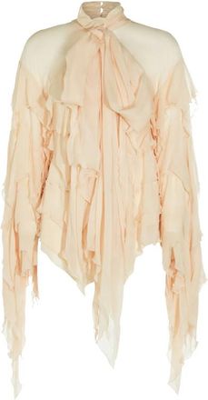 Blumarine Ruffled Asymmetric Blouse
