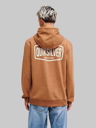 Quiksilver Surf Garage Sudadera con Capucha marr&oacute;n