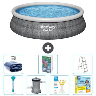 Bestway Piscina Bestway Fast Set Redonda - 457x107 Cm - 8-piezas S358