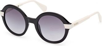 Max & Co. MO0052 04B Womens Sunglasses Black Size 50