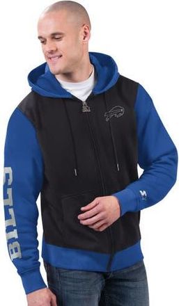 Starter Mens Starter Black/Royal Buffalo Bills Thursday Night Gridiron Full-Zip Hoodie at Nordstrom, Size Xx-Large