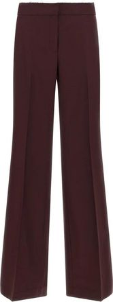 Gianluca Capannolo Laura Broek - Dames - Wijde Broeken - Paars - S - Polyester - Broeken
