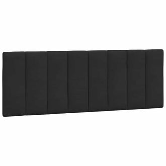 vidaXL Cabecero De Cama Acolchado Terciopelo Negro 140 Cm Vidaxl