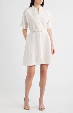 BOSS Dalina Belted Dress in Ocean Rose at Nordstrom, Size 10