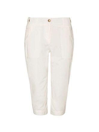 Protest 3/4-Hose PROTEST 3/4 Hose SOUPIE 3/4, Damen, Gr. XXL, EURO, weiss (seashellsanftes wei&szlig;), Obermaterial: 100% Baumwolle CO., Hosen 3/4-Hose