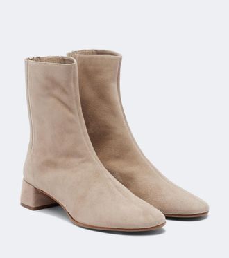 Aquazzura Botines Saint Honor&eacute; de ante