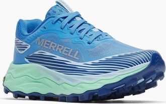 Merrell Womens Merrell Agility Peak 6 Runner Polyurethane Womens Admiral Trail Running Shoes - Blue - Size: 5