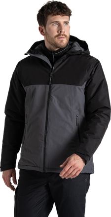 Craghoppers Heren Expert Thermic ge&iuml;soleerd jack (Grijs/Zwart)
