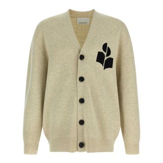 Isabel Marant Heren, Truien, Beige, Maat: XL Katoen