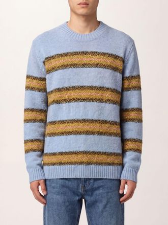Dries Van Noten Sweater Men color Sky Blue