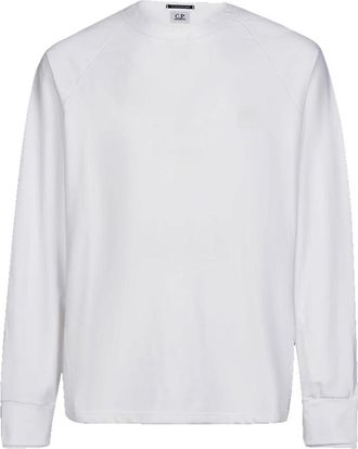 C.P. Company Metropolis Serie Wit Sweatshirt - Heren - Sweatshirts - Wit - 2XL - Katoen - Hoodies & sweatvesten
