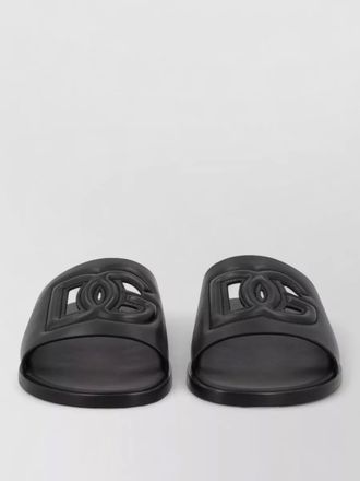 Dolce & Gabbana leather slides