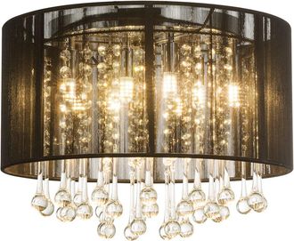 Globo Lighting Plaf&oacute;n - Bagana - Cromo - Metal - &Oslash; 40cm - G9 - 15095d - Globo