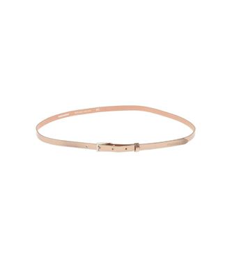 Dsquared2 Light Pink Solid Slim Belt