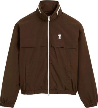 Ami Coupe vent - Heren - Windbreakers - Bruin - L - Katoen - Fitness
