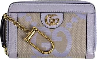 Gucci Pre-owned Mini Bags, female, Purple, Size: ONE SIZE Pre-owned Business Card Case