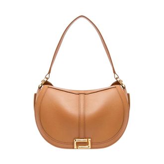 Lancel Celeste Gibeci&egrave;re M - Dames - Schoudertassen - Bruin - ONE Size - Leer - Tassen