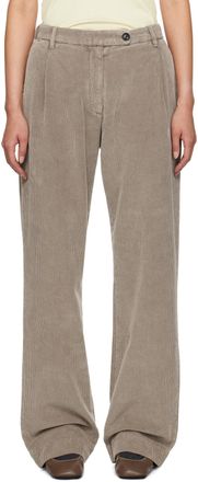 Chloé Brown palazzo pants in cotton from $1,003.55 - on Stylight