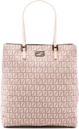 Fendi Pre-owned Fendi Zucchino Canvas Tote Ladies 2445 8BH131 LPN 058