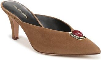 Veronica Beard Rochelle Pointed Toe Mule in Chestnut at Nordstrom, Size 6.5