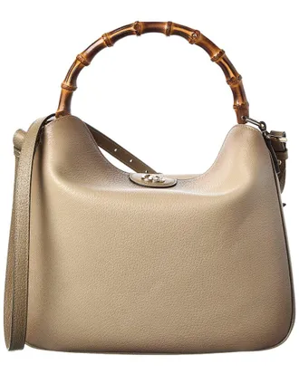 Gucci Diana Medium Leather Hobo Bag