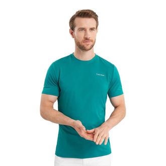 Calvin Klein Mens Newport T-Shirt - Sea Green - S