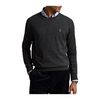 Polo Ralph Lauren Pullover a maniche lunghe LS CN PP - - Knitwear - Uomo - Grigio - S