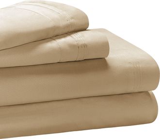Superior Premium 650 Thread Count Egyptian Cotton Solid Deep Pocket Sheet Set