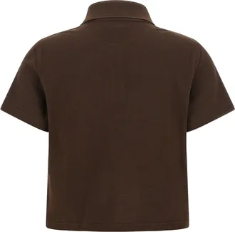 Saint Laurent Polo Shirt - Brown