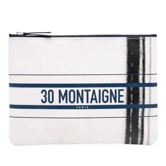 Dior Pre-owned Canvas Pouch - Dames - Pre-owned - Wit - Maat: ONE Size