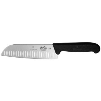 Victorinox by Swiss Army 5.2523.17 Cuchillo Santoku Negro 17 Cm