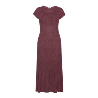 Marella Ortensia Dress - Dames - Kleedjes - Rood - S - Kleedjes