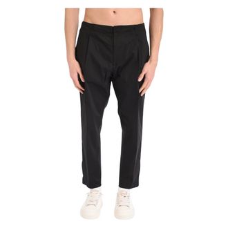 Dondup Suit Trousers, male, Black, Size: W35 Suit Trousers