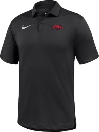 Nike Arkansas Razorbacks Tour Nike Mens Dri-FIT College Polo in Black | M51839E169ARKS-BLK