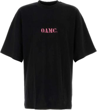 OAMC Klassiek Zwart Katoenen T-shirt - Heren - T-shirts - Zwart - M - Katoen - Tops