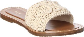 Celine Celine Logo Leather Sandal